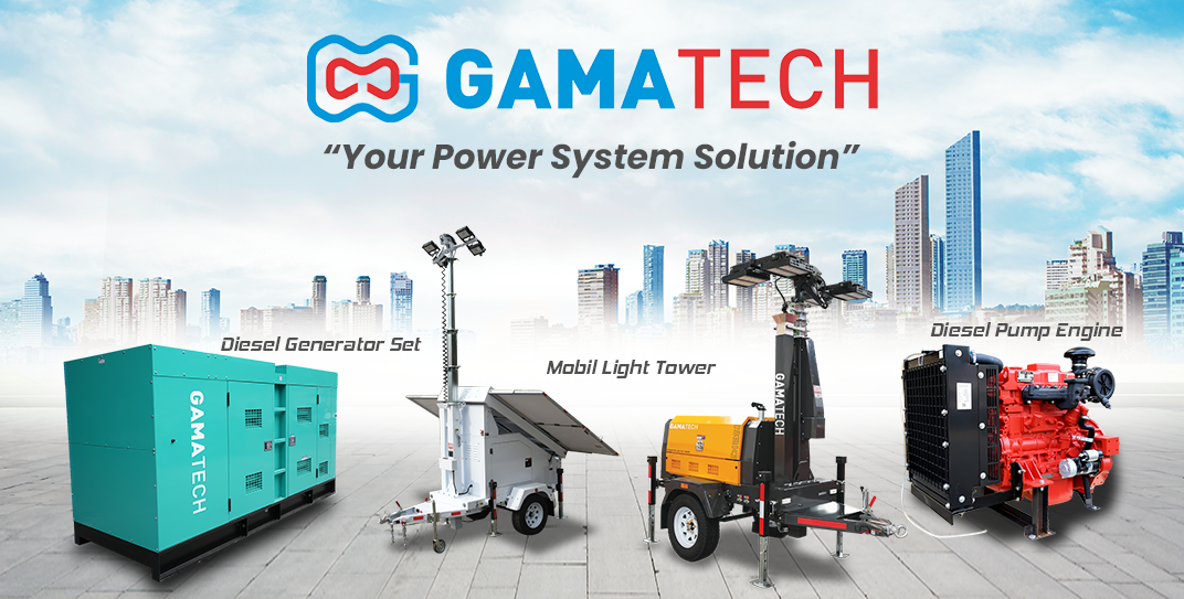Gamatech Gamatech: Distributor Genset Diesel & Power Solution Indonesia