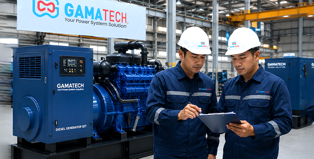 Gamatech Gamatech: Distributor Genset Diesel & Power Solution Indonesia