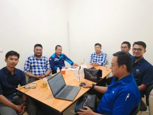 article gamatechs client visit warehouse and office