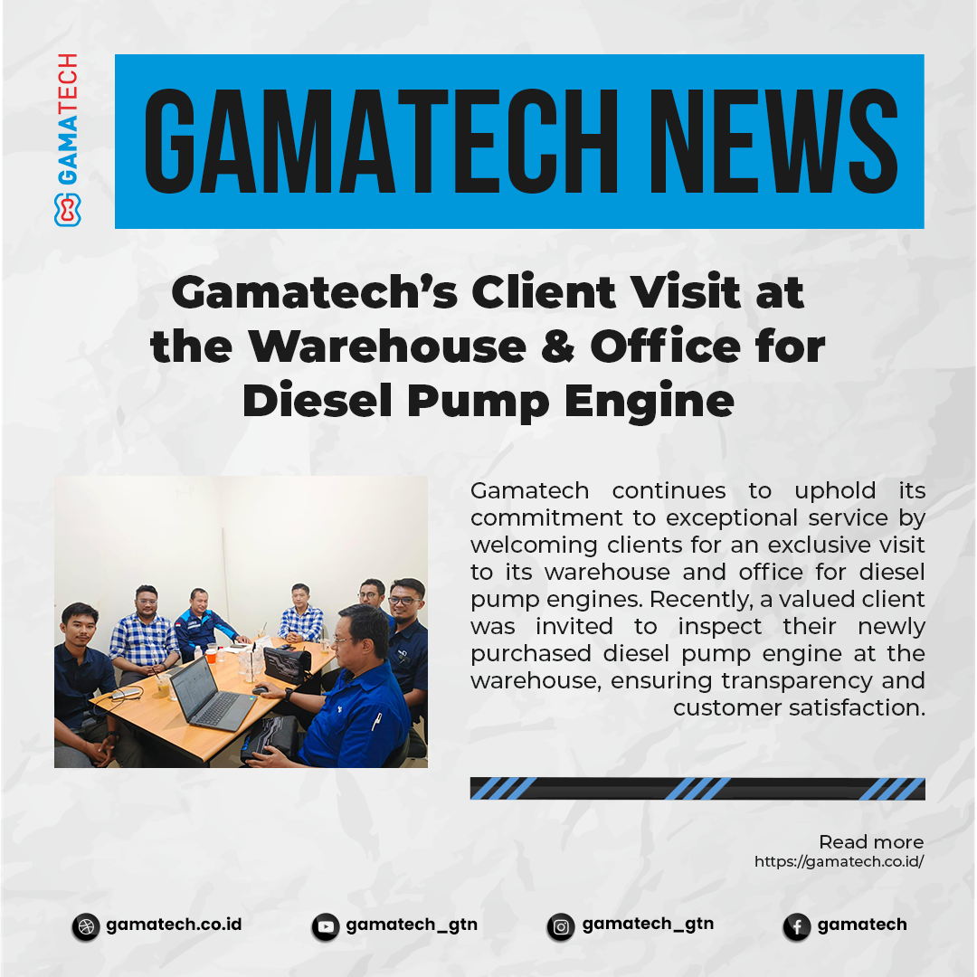 article gamatechs client visit warehouse and office